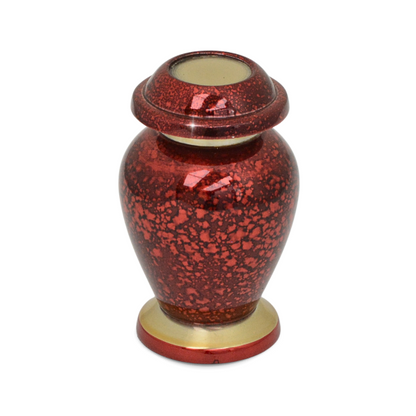 Modern Red Brass Keepsake