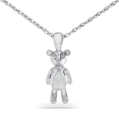 Baby Bear Steel Pendant