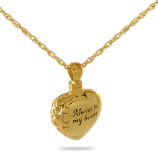 Immortal Love Gold Steel Keepsake
