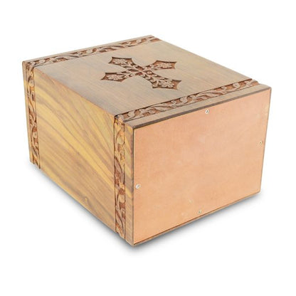 Old Cross Wood Urn
