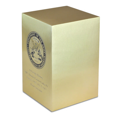 Classic Army Brass Urn