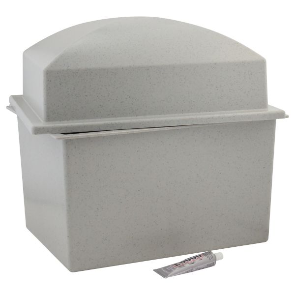 Double Burial Vault - Gray