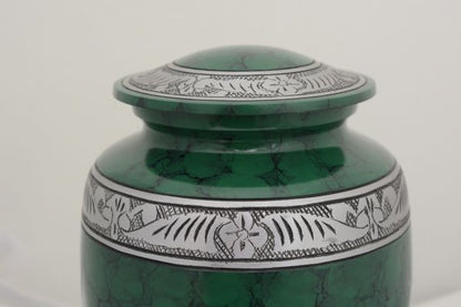 Green Fire Urn