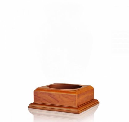 Modern Blue Brass Urn